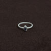 OLIO E ACETO Sterling Silver Lapis Lazuli/Red Snake Skin Jade Flower Ring OLIO-OA13F09-YL Blue (OA13F08)